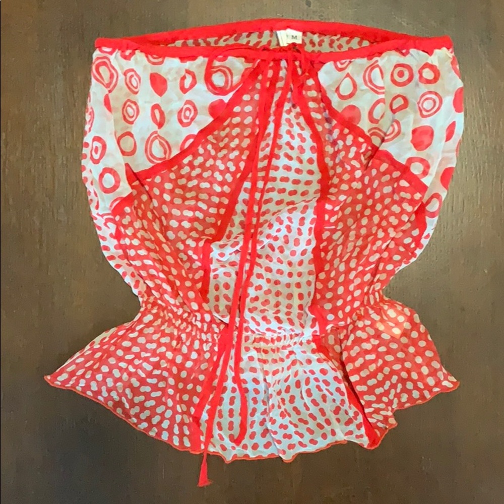 Strapless Blouse